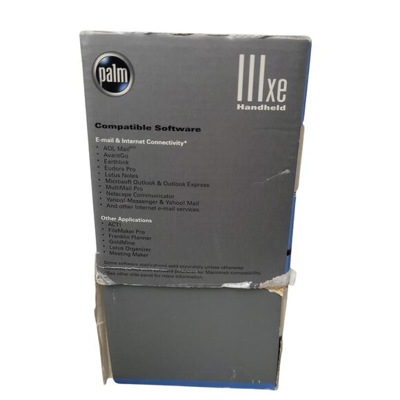 Vintage PALM IIIXE 3XE Handheld Personal Organizer For Parts Or Repair READ - Picture 3 of 15